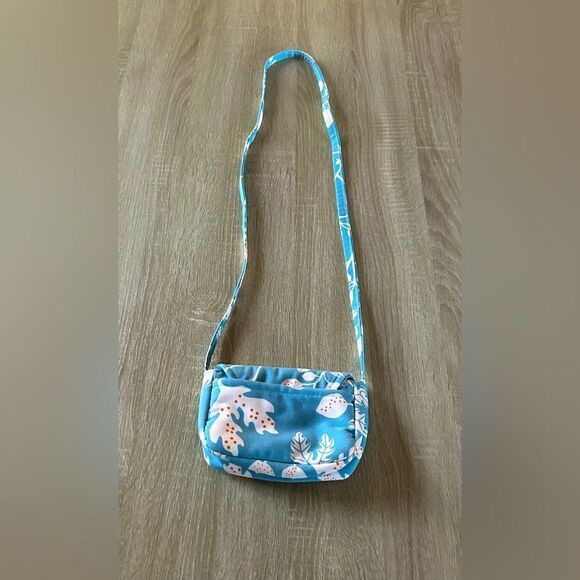 NWOT … Pale Blue Crossbody Purse - Picture 4 of 7